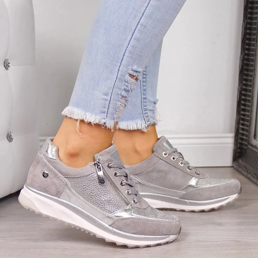 Amber | Orthopedic Sneakers with Arch Support and Zip