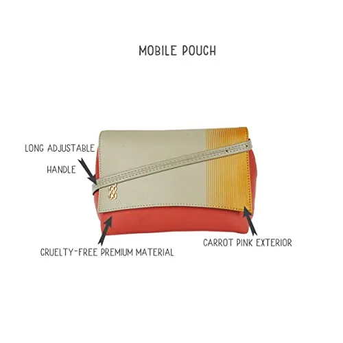 Baggit Women Satchel Handbag (CARROT)