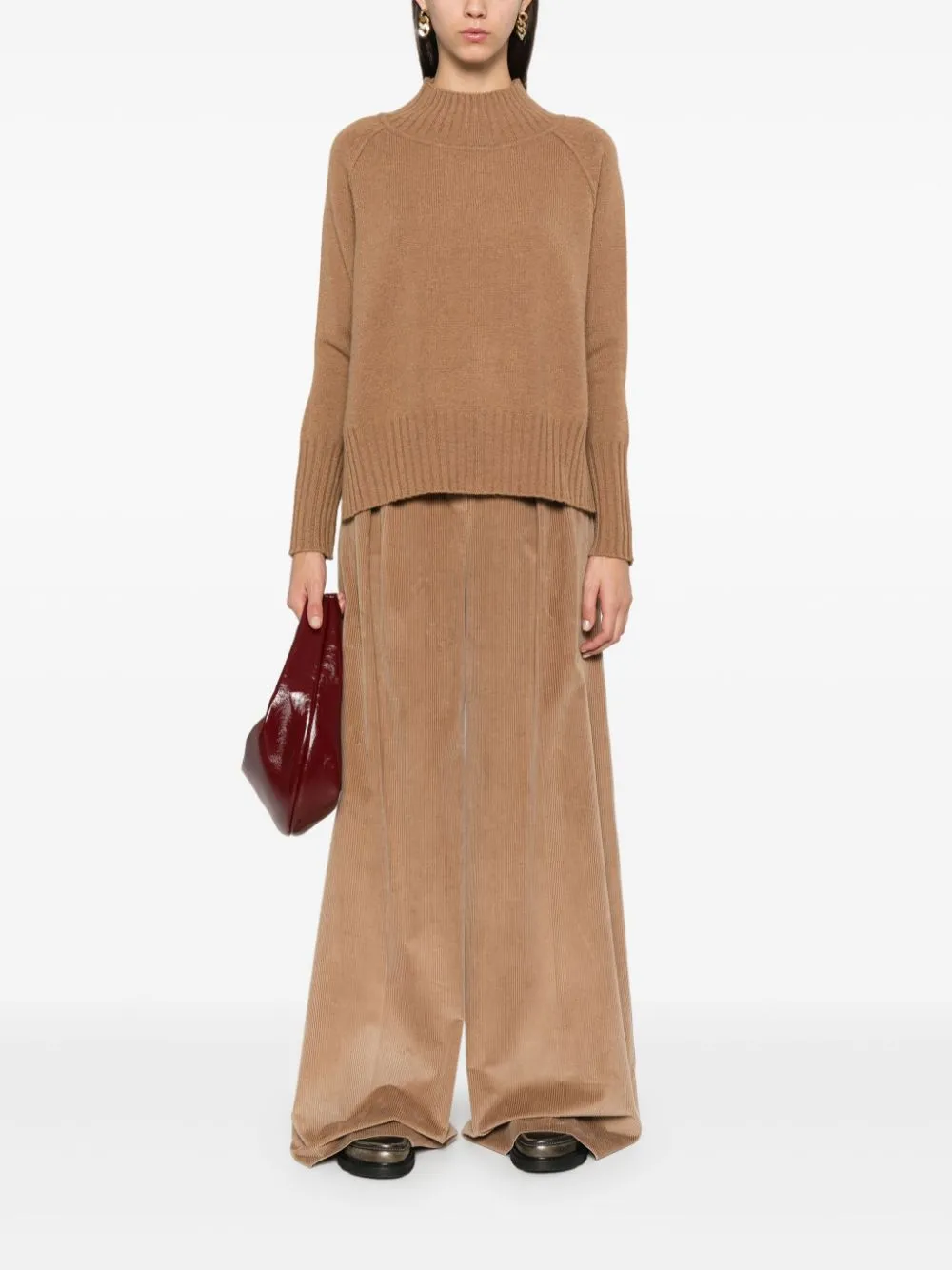 BEYOU Sweaters Camel