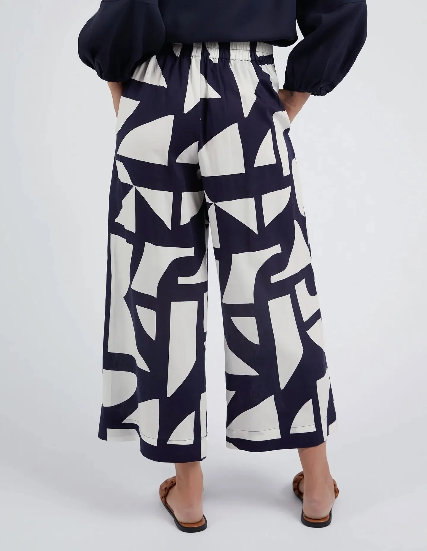 Dali Abstract Pant - Midnight Abstract