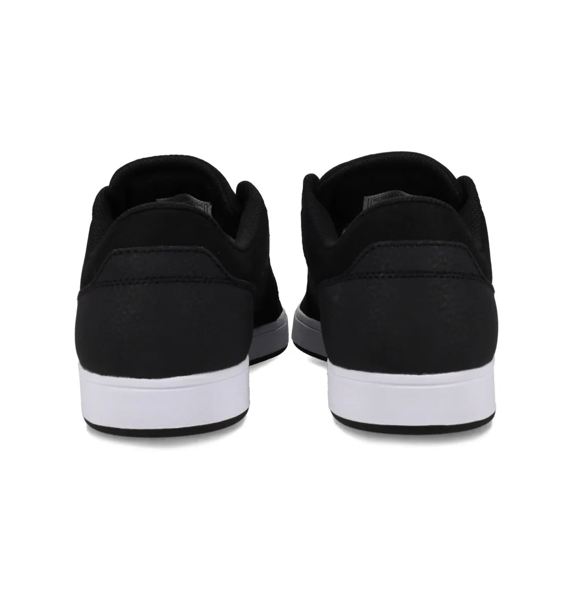 DC Men's Crisis 2 Leather Shoes Black/White ADYS100647-BKW