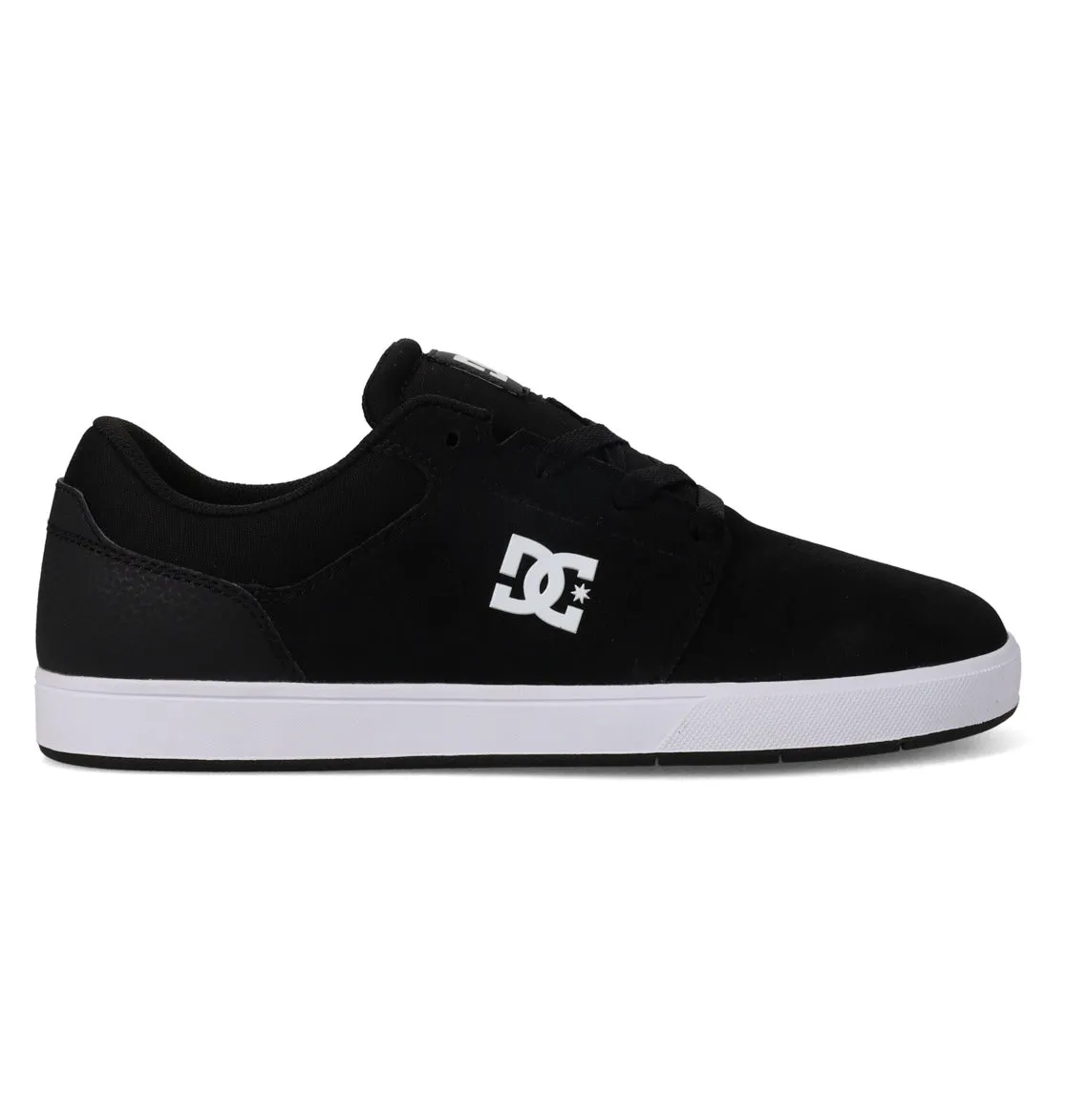 DC Men's Crisis 2 Leather Shoes Black/White ADYS100647-BKW