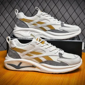 Fashion foreign trade shoes men's Korean lace up casual dad's Sneakers (Code: 0441)
