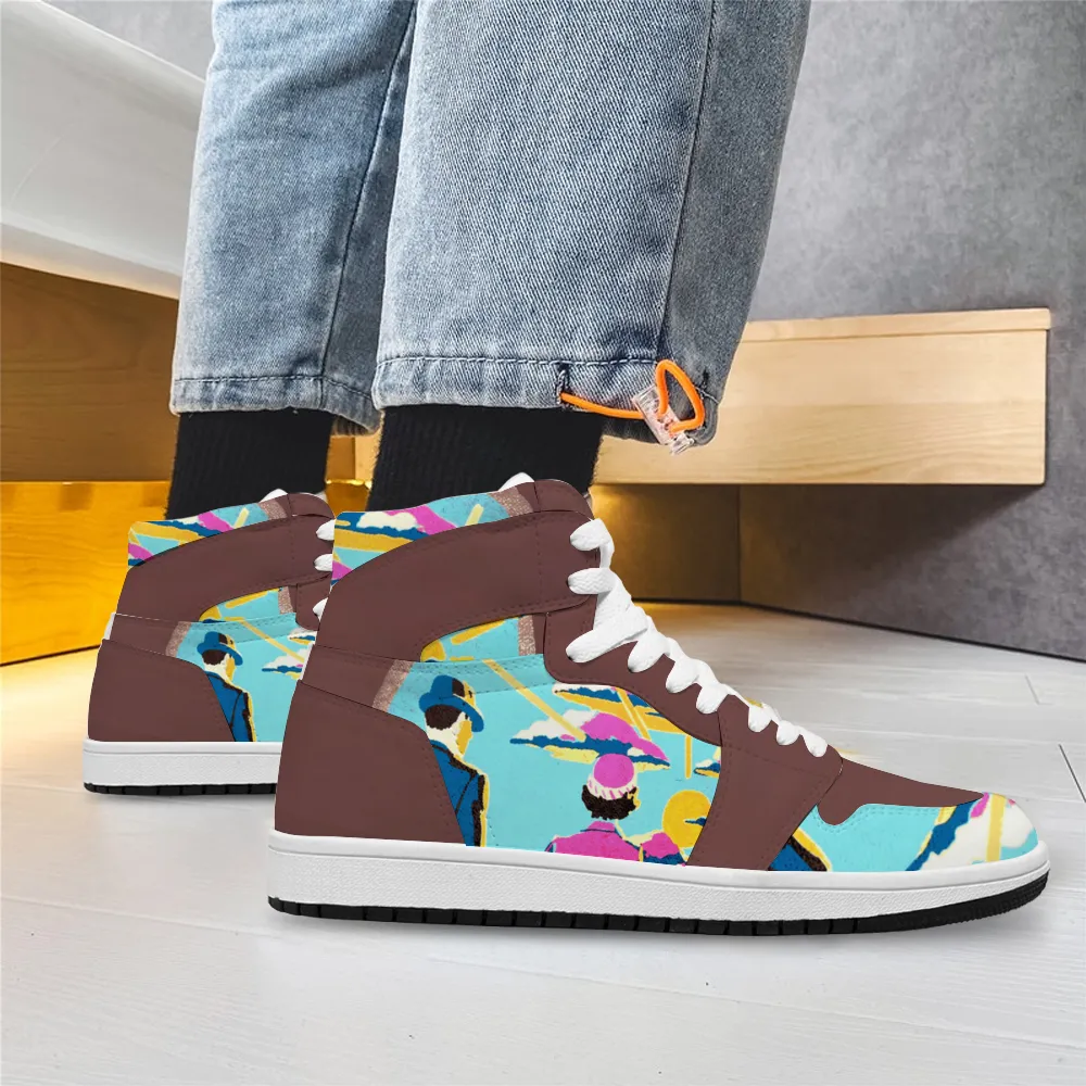 Handbook for the recently deceased | Beetlejuice Shoes / High Top Sneakers
