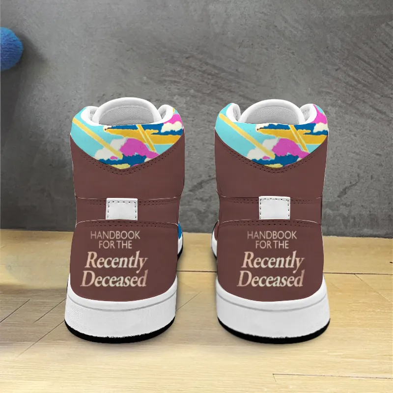 Handbook for the recently deceased | Beetlejuice Shoes / High Top Sneakers