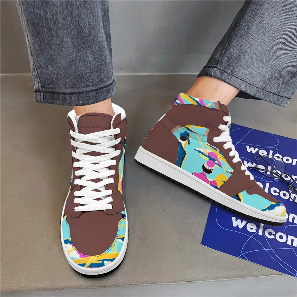 Handbook for the recently deceased | Beetlejuice Shoes / High Top Sneakers