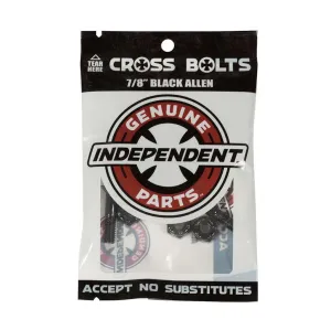 INDEPENDENT 7/8" ALLEN HARDWARE - BLACK