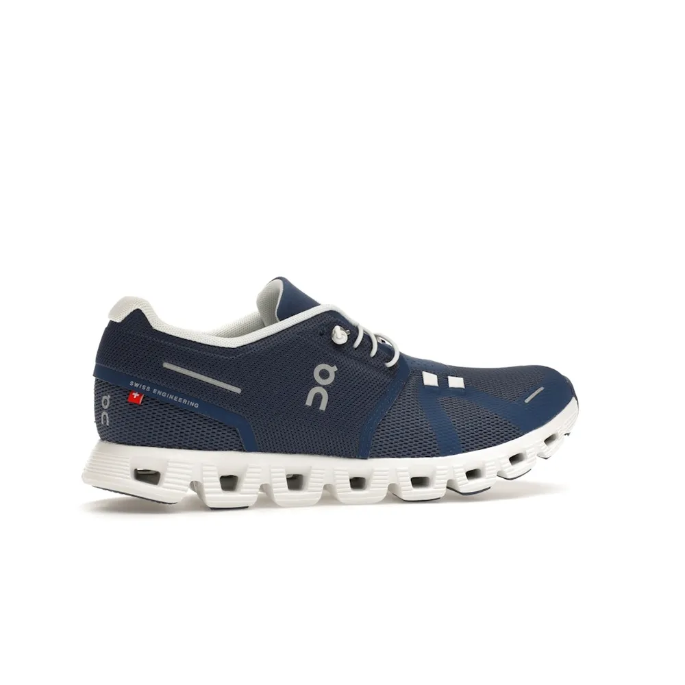 On Running Cloud 5 Denim White (W)