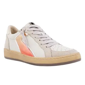 Shu Shop Womens Salma Vintage Fashion Sneakers, Metallic Red