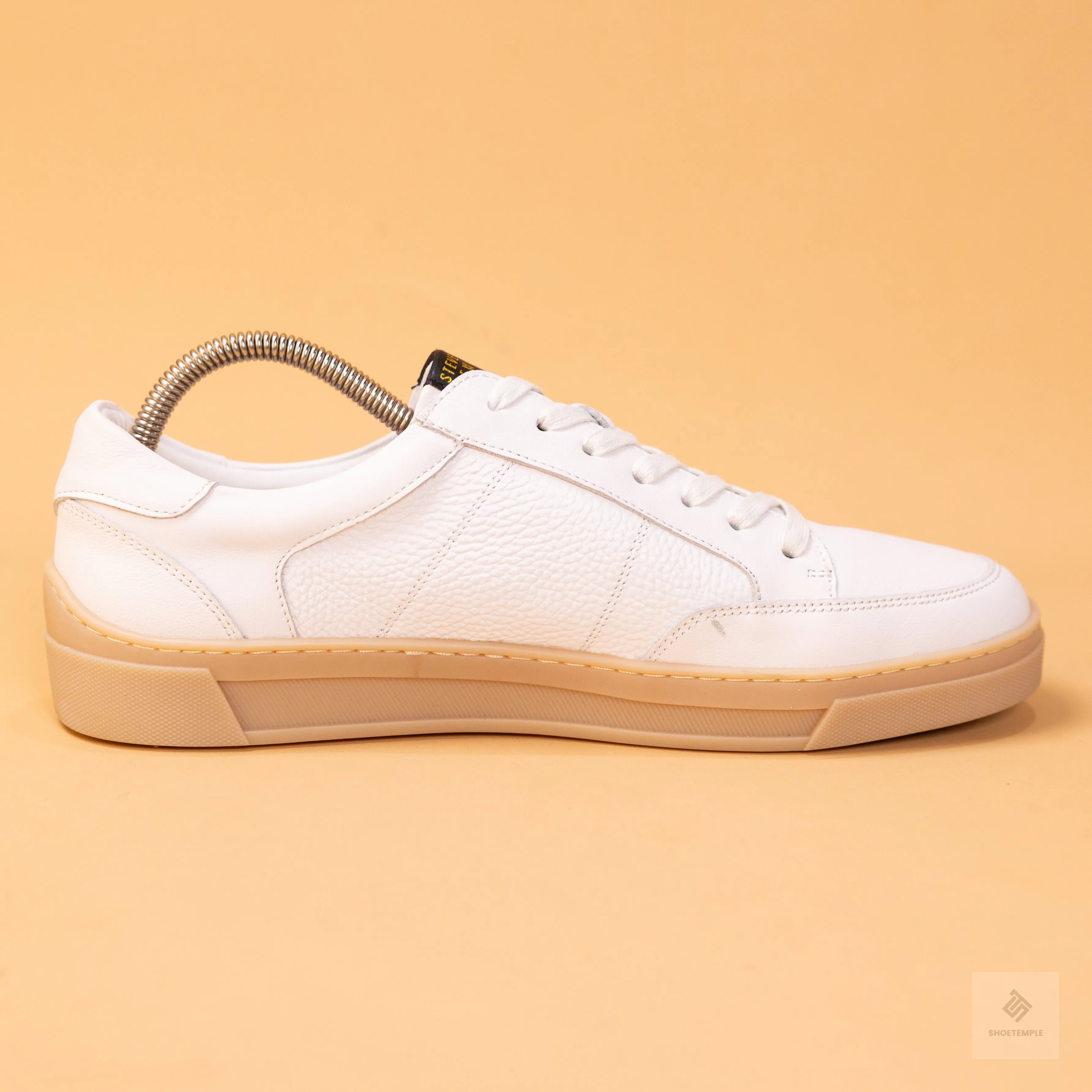 Steve Madden Baskets Nyan White Leather